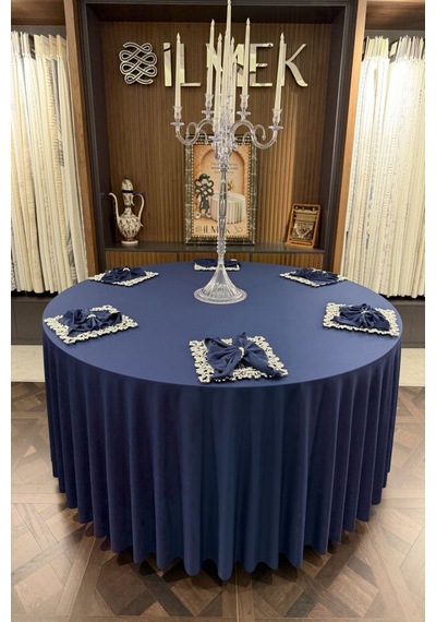 Dertsiz Yuvarlak Masa Örtüsü 280-300-320 Cm Geniş En Dikişsiz Düğün Davet Organizasyon Otel Restoran Gece Mavisi Gece Mavisi Dertsiz Yuvarlak Masa Örtüsü 280-300-320 Cm Geniş En Dikişsiz Düğün Davet Organizasyon Otel Restoran Gece Mavisi Gece Mavisi