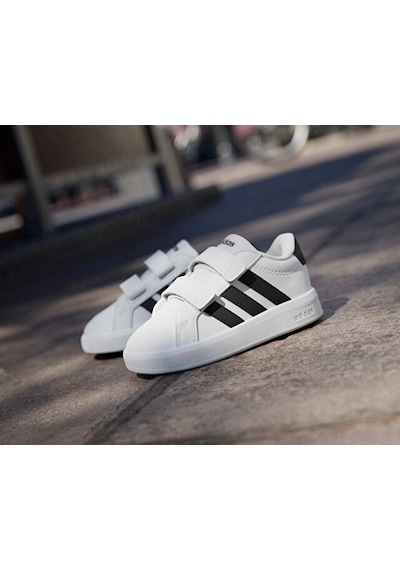 Adidas Grand Court 3.0 Cf Çocuk Günlük Ayakkabı Hp3534 Beyaz Beyaz Adidas Grand Court 3.0 Cf Çocuk Günlük Ayakkabı Hp3534 Beyaz Beyaz