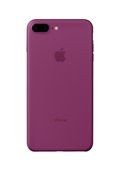 Apple iPhone  Uyumlu - 8 Plus Kılıf Pp Ultra İnce Kapak - Pembe