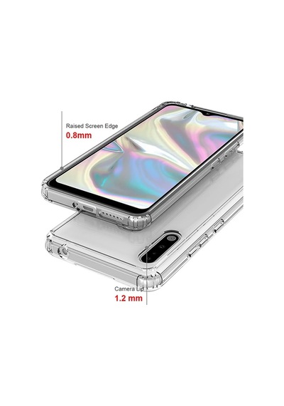 Ally Sm Samsung Galaxy Uyumlu A70e Anti-drop Darbe Emici Silikon Kılıf Shockproof Kılıf- 5775