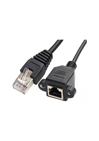 Panel Tipi Rj 45 Dişi Erkek Kablo Panel Tipi Cat5/cat6 Kablo 2m 1 ADET