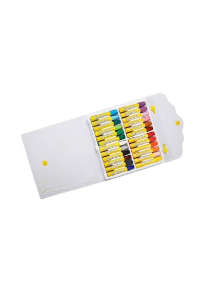 Pastel Boya Çantalı 24 Renk Antik Beyaz