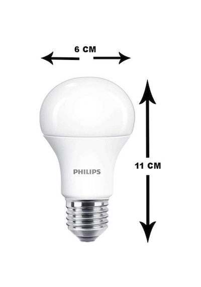 Philips 8W 60W Led Ampul Beyaz 6500K E27 Duy