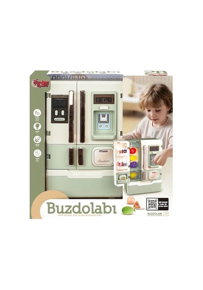 Vrd10650 Işıklı Ve Sesli Aksesuarlı Buzdolabı - Izbp-890293 1 Adet