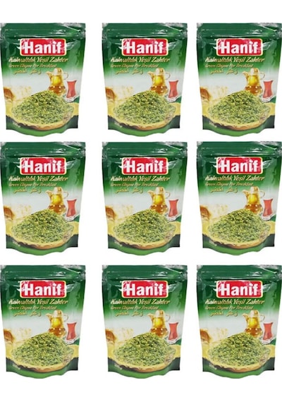 Hanif Kahvaltılık Yeşil Zahter 9 x 300 G
