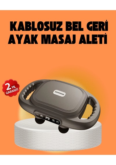 Zero Land Şarjlı 6 Başlıklı Masaj Tabancası 2000 Mah Sessiz Csmtex - 23 Güçlü Motor Çok Renkli