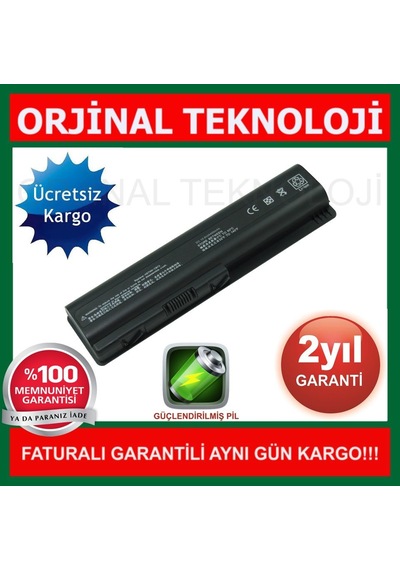HP Pavilion Uyumlu Dv6-2155Et Bataryası Pil A++