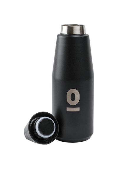 Paslanmaz Çelik Siyah Şişe Termos 550 ML No:67
