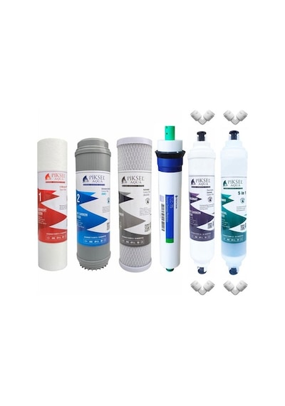 Piksel Aqua 10 Aşama Açık Kasa Su Arıtma Cihazı Filtresi