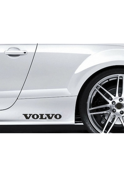 Volvo Yapıştırma Marşpiyel Yazısı Sticker 2 Adet