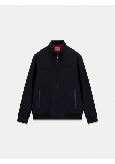 Guess Neka Fermuarlı Erkek Siyah Ceket Z6rl03wk172-jblk Siyah