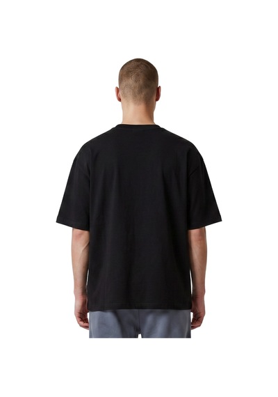 Sportive Corin Oversize Erkek Siyah Günlük Stil T-shirt 26ye0016-syh