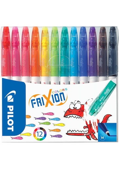 Pilot Frixion Color Kalın Uçlu Keçe Kalem 12 Li Set Sw-Fc-12