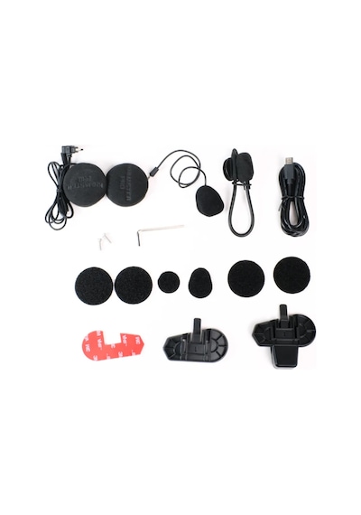 Knmaster KN2300 PRO Motosiklet Kask İnterkom Bluetooth Intercom  Kulaklık Seti