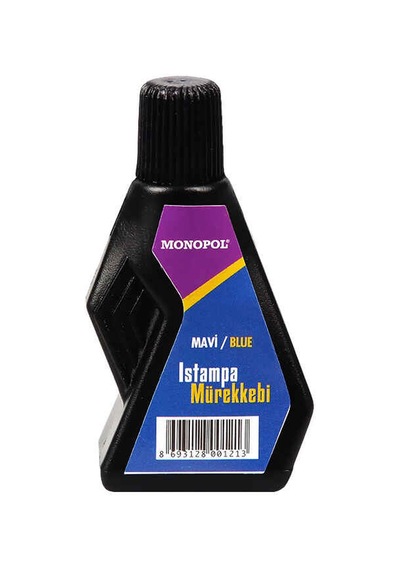 Monopol Istampa Mürekkebi 30 Ml Mavi 1121