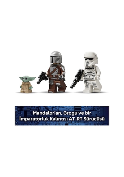LEGO® Star Wars: Mandalorian ve Grogu™ AT-RT™ Saldırısı 75444 - 7 Yaş ve Üzeri Çocuklar için Yaratıcı Oyuncak Yapım Seti (297 Parça)