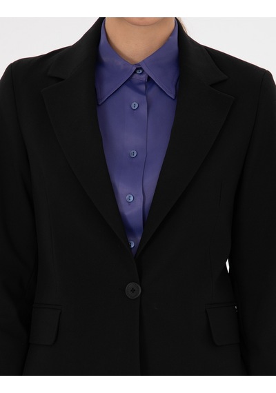 Pierre Cardin Kadın Siyah Ceket 50319423-vr046 Siyah