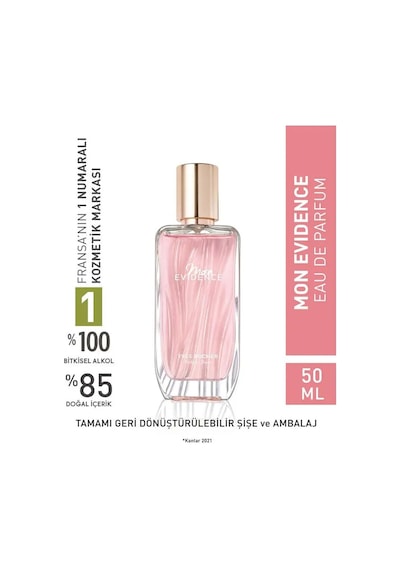 Yves Rocher Mon Evidence Kadın Parfüm EDP 50 ML