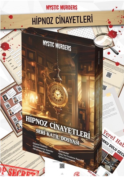 Dedektiflik Cinayet Çözme Oyunu - Hipnoz Cinayetleri