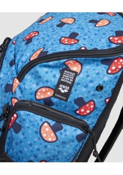 Arena Spıky Iıı Backpack 45 Allover / Mushrooms Spor Sırt Çantası Çok Renkli