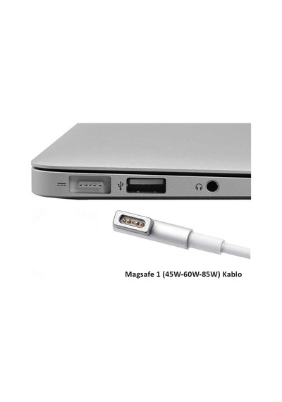 Şarj Kablosu Apple Uyumlu MacBook Air Pro İle Magsafe-1 Tamir Kablosu 45w 60w 85w