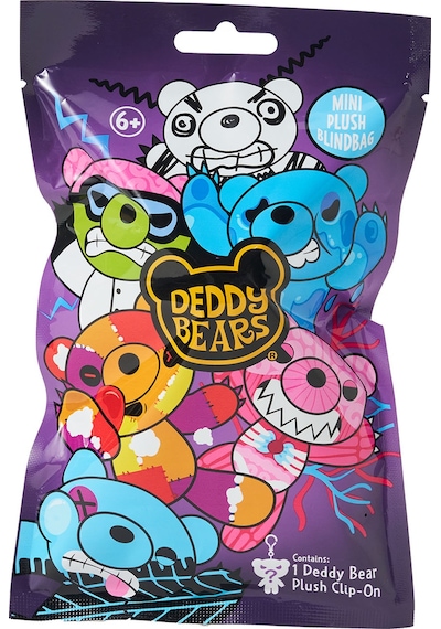 Deddy Bears Klipsli Sürpriz Paket Seri 3 Çok Renkli