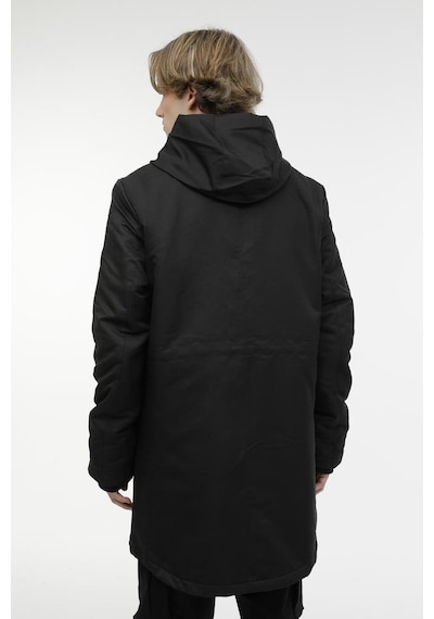 Lumberjack Ml Penguen Coat 3Pr Erkek Mont Siyah S-Xxl 001