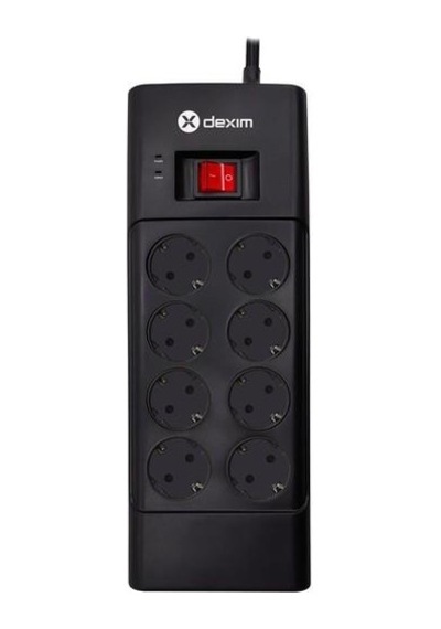 Dexim Sp08dg 8port Akım Koruyucu Priz - Dcp008