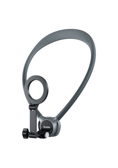 Telesın 2in1 Magnetic Neck Mount Gri P2-hnb-02-gy