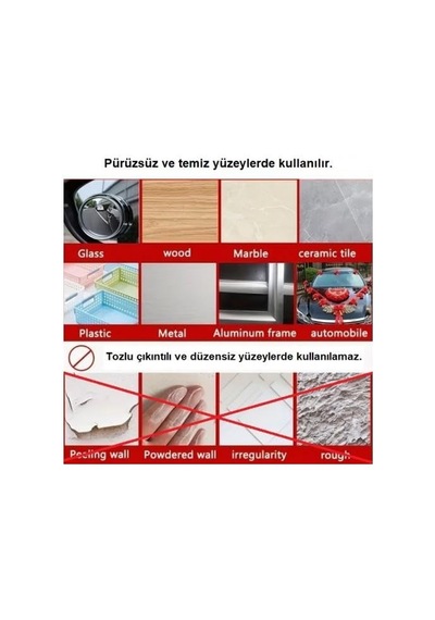 60 Parça Güçlü Şeffaf Çift Taraflı Bant 18 50 Mm Kolay Açılır, Çok Amaçlı Kullanım