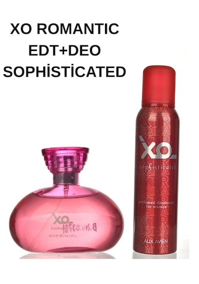 Alix Avien Xo Romantic Kadın Parfüm Edt 100 Ml + Sophisticated Deodorant 150ml Çiçeksi