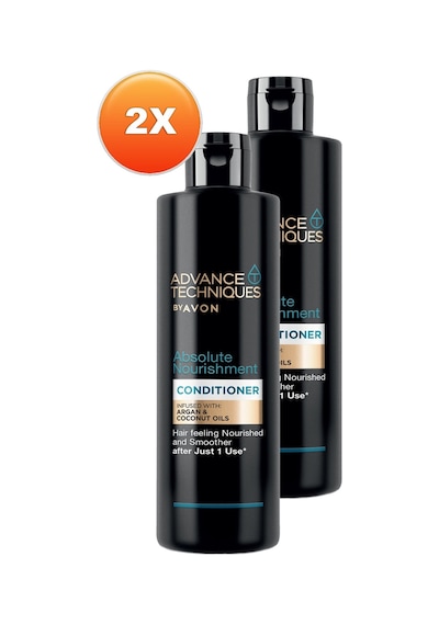 Avon Advance Techniques Argan Yağı İçeren Besleyici Saç Kremi 2 x 250 ML