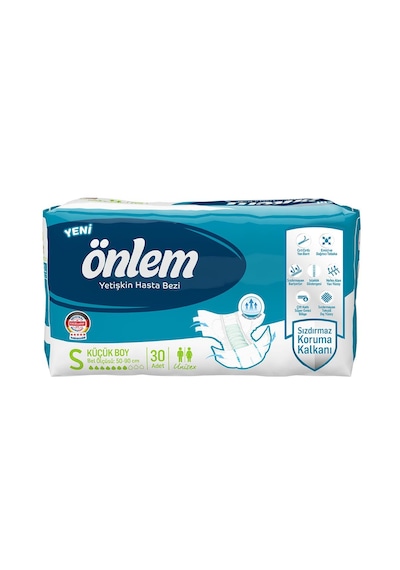 Önlem Yetişkin Hasta Bezi Küçük Boy Small 30 Adet