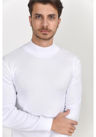 Erkek Yarım Balıkcı Slim Fit Sweatshirt Spr 2019k20 001