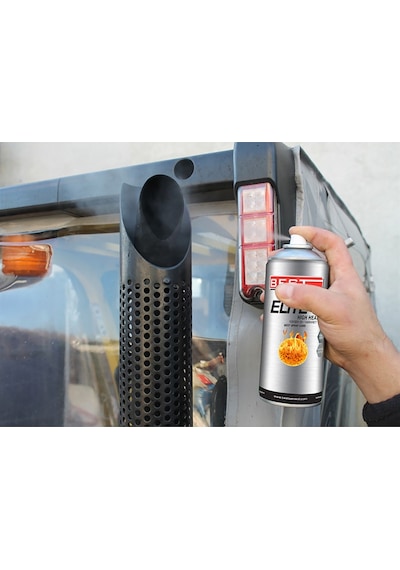 Best Elite 600C Isıya Dayanıklı Gümüş Sprey Boya 400 ML