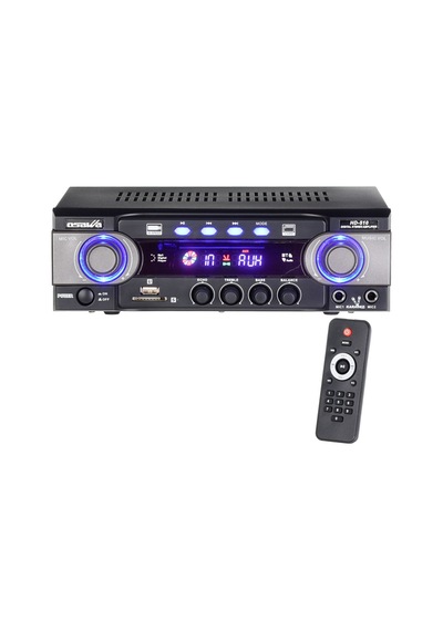 Osawa 2X50W Usb 2 Mikrofon Girişli Stereo Bluetooth Amfi Hd-510