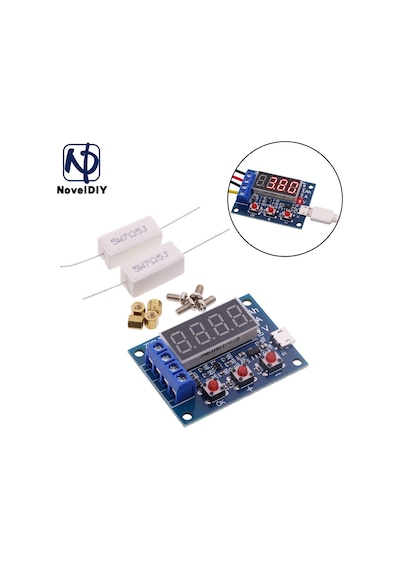 1.2v 12v Zb2l3 18650 Li-ion Lityum Pil Kapasitesi Test Cihazı + Direnç Kurşun-asit Akü Kapasitesi Ölçer Deşarj Test Cihazı
