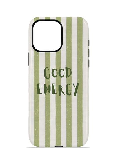 Apple iPhone Uyumlu 15 Pro Vorian Çift Katmanlı Magsafe Kılıf Good Energy Olive