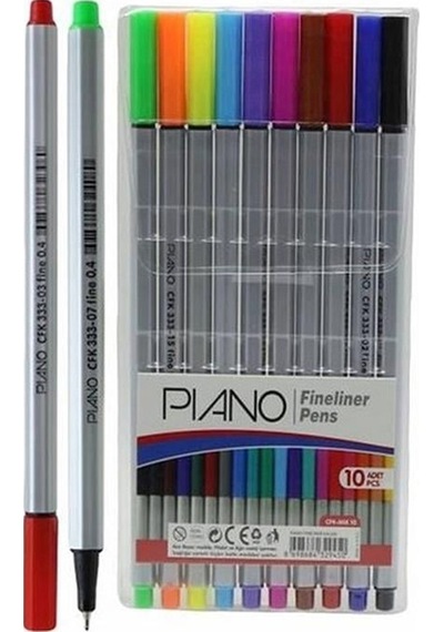 Piano Fineliner Pfk-333 0,4mm 672 Li Stand