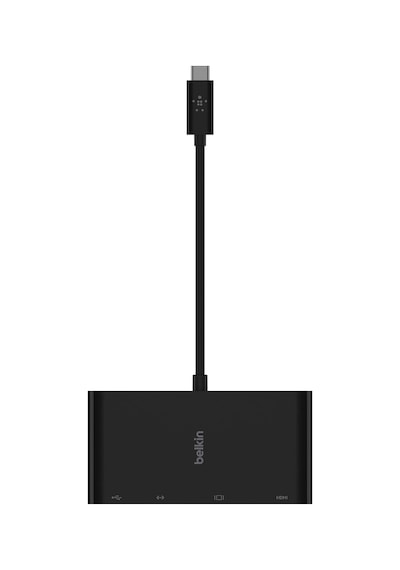 Belkin Usb-c Multimedia Adaptörü Vga, 4k Hdmi, Usb 3.0, Ethernet