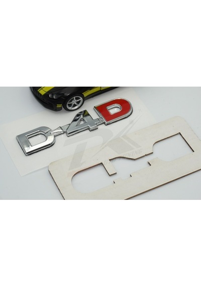 Toyota Uyumlu D4D Rav4 Toyota Uyumlu Camry Hilux Verso Bagaj Krom Abs Yazı Logo