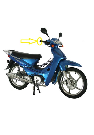 Motosiklet Gidon Topuzu Takım Siyah Üniversal