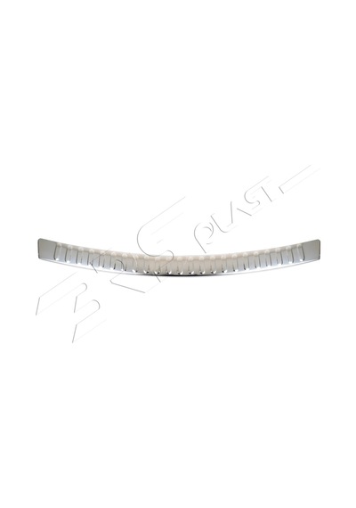 Volkswagen Golf 6 Plus Uyumlu 2009-2014 Krom Arka Tampon Üstü Koruma Paslanmaz Çelik