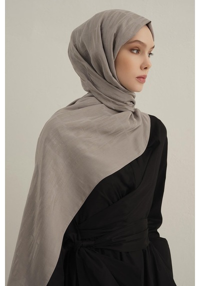 Armine Lyocell Şal - 3 - Gri 20