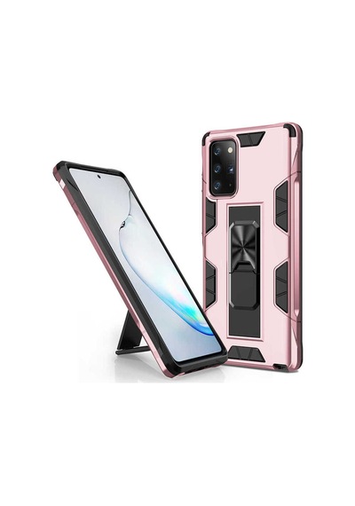 Galaxy Note 20 Kılıf Zore Volve Kapak Rose Gold