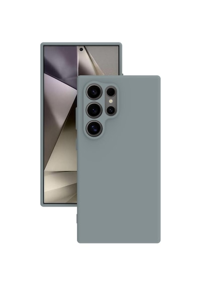 Samsung Galaxy Uyumlu S24 Ultra Kılıf Kamera Korumalı Silikon Rubber Arka Kapak Gri Samsung Galaxy Uyumlu S24 Ultra Kılıf Kamera Korumalı Silikon Rubber Arka Kapak Gri