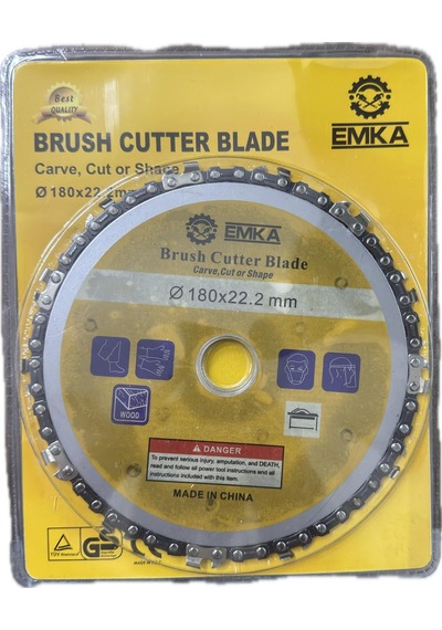 Emka Ahşap Oyma Diski Zincirli Testere 180 X 22