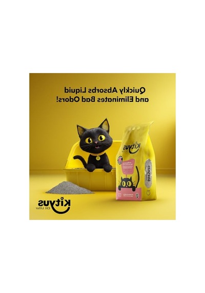 10 Litre Bentonit Kedi Kumu, Bebek Pudralı Ve Tozsuz