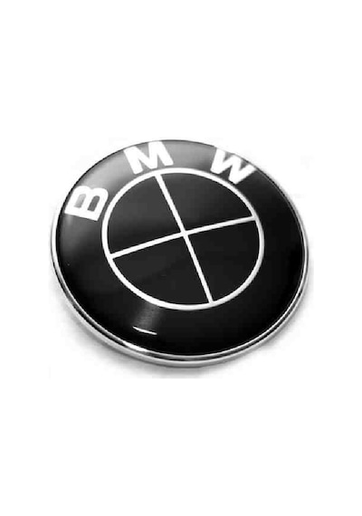 Bmw Komple Siyah Kaput Arması 82.mm