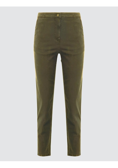 Jimmy Key Jimmy Key Haki Normal Bel Normal Paça Gabardin Pantolon 5ww184558310